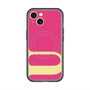 スリムプロテクションプレミアムケース with MagSafe［ オリジナル - initial color - U pink ］