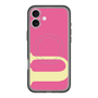 スリムプロテクションプレミアムケース with MagSafe［ オリジナル - initial color - U pink ］