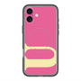 スリムプロテクションプレミアムケース with MagSafe［ オリジナル - initial color - U pink ］