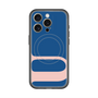 スリムプロテクションプレミアムケース with MagSafe［ オリジナル - initial color - U navy ］