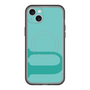 スリムプロテクションプレミアムケース with MagSafe［ オリジナル - initial color - U light green ］