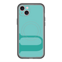 スリムプロテクションプレミアムケース with MagSafe［ オリジナル - initial color - U light green ］