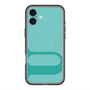 スリムプロテクションプレミアムケース with MagSafe［ オリジナル - initial color - U light green ］
