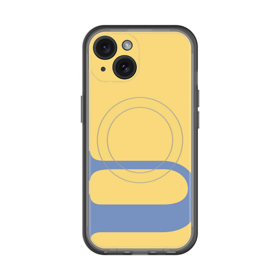 スリムプロテクションプレミアムケース with MagSafe［ オリジナル - initial color - U yellow ］