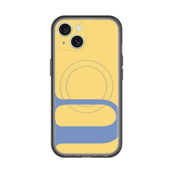 スリムプロテクションプレミアムケース with MagSafe［ オリジナル - initial color - U yellow ］