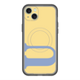 スリムプロテクションプレミアムケース with MagSafe［ オリジナル - initial color - U yellow ］