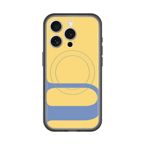 スリムプロテクションプレミアムケース with MagSafe［ オリジナル - initial color - U yellow ］