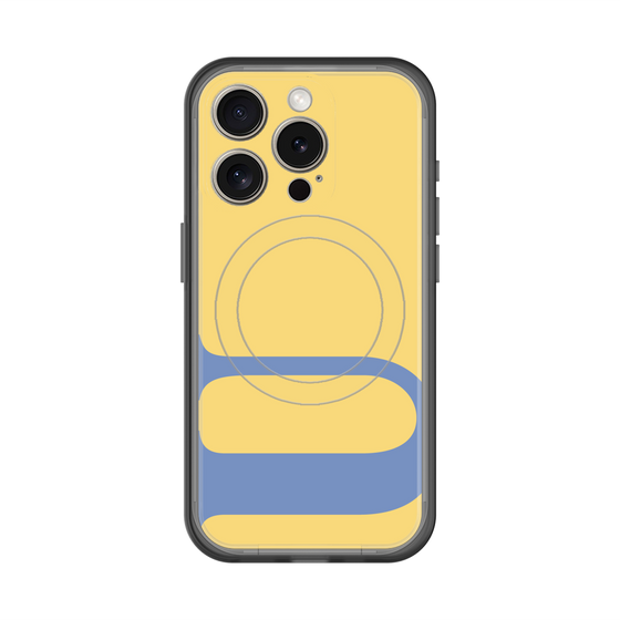 スリムプロテクションプレミアムケース with MagSafe［ オリジナル - initial color - U yellow ］