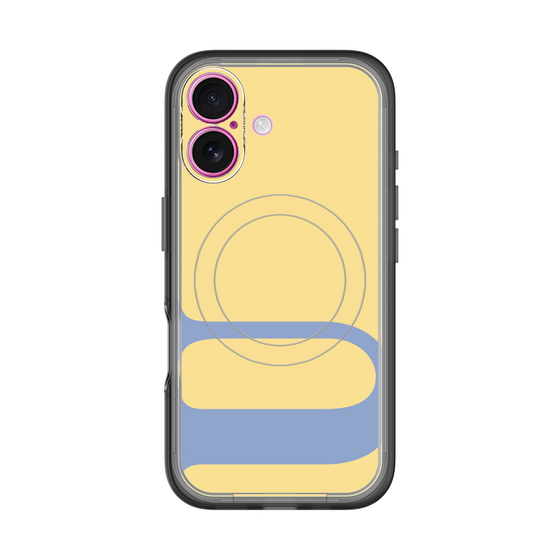 スリムプロテクションプレミアムケース with MagSafe［ オリジナル - initial color - U yellow ］