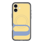 スリムプロテクションプレミアムケース with MagSafe［ オリジナル - initial color - U yellow ］