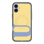 スリムプロテクションプレミアムケース with MagSafe［ オリジナル - initial color - U yellow ］