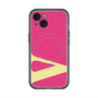 スリムプロテクションプレミアムケース with MagSafe［ オリジナル - initial color - V pink ］
