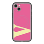スリムプロテクションプレミアムケース with MagSafe［ オリジナル - initial color - V pink ］