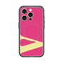 スリムプロテクションプレミアムケース with MagSafe［ オリジナル - initial color - V pink ］