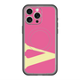 スリムプロテクションプレミアムケース with MagSafe［ オリジナル - initial color - V pink ］