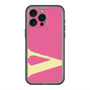 スリムプロテクションプレミアムケース with MagSafe［ オリジナル - initial color - V pink ］