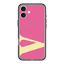 スリムプロテクションプレミアムケース with MagSafe［ オリジナル - initial color - V pink ］