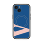 スリムプロテクションプレミアムケース with MagSafe［ オリジナル - initial color - V navy ］