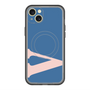 スリムプロテクションプレミアムケース with MagSafe［ オリジナル - initial color - V navy ］