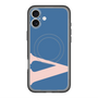 スリムプロテクションプレミアムケース with MagSafe［ オリジナル - initial color - V navy ］