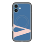 スリムプロテクションプレミアムケース with MagSafe［ オリジナル - initial color - V navy ］