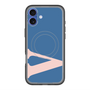 スリムプロテクションプレミアムケース with MagSafe［ オリジナル - initial color - V navy ］