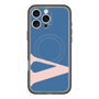 スリムプロテクションプレミアムケース with MagSafe［ オリジナル - initial color - V navy ］