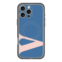 スリムプロテクションプレミアムケース with MagSafe［ オリジナル - initial color - V navy ］