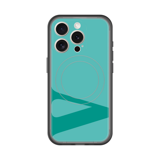 スリムプロテクションプレミアムケース with MagSafe［ オリジナル - initial color - V light green ］