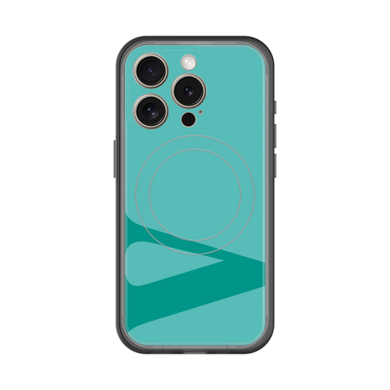 スリムプロテクションプレミアムケース with MagSafe［ オリジナル - initial color - V light green ］