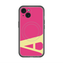 スリムプロテクションプレミアムケース with MagSafe［ オリジナル - initial color - A pink ］