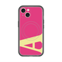 スリムプロテクションプレミアムケース with MagSafe［ オリジナル - initial color - A pink ］
