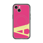 スリムプロテクションプレミアムケース with MagSafe［ オリジナル - initial color - A pink ］