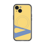スリムプロテクションプレミアムケース with MagSafe［ オリジナル - initial color - V yellow ］