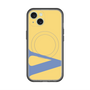 スリムプロテクションプレミアムケース with MagSafe［ オリジナル - initial color - V yellow ］