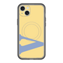 スリムプロテクションプレミアムケース with MagSafe［ オリジナル - initial color - V yellow ］