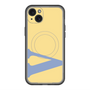 スリムプロテクションプレミアムケース with MagSafe［ オリジナル - initial color - V yellow ］