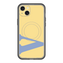 スリムプロテクションプレミアムケース with MagSafe［ オリジナル - initial color - V yellow ］
