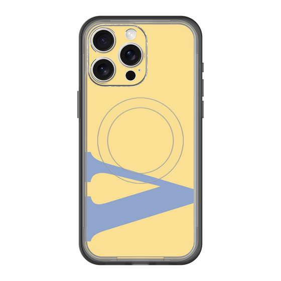 スリムプロテクションプレミアムケース with MagSafe［ オリジナル - initial color - V yellow ］