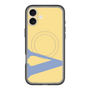 スリムプロテクションプレミアムケース with MagSafe［ オリジナル - initial color - V yellow ］