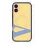 スリムプロテクションプレミアムケース with MagSafe［ オリジナル - initial color - V yellow ］