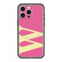 スリムプロテクションプレミアムケース with MagSafe［ オリジナル - initial color - W pink ］