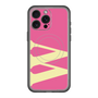 スリムプロテクションプレミアムケース with MagSafe［ オリジナル - initial color - W pink ］