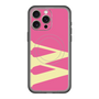 スリムプロテクションプレミアムケース with MagSafe［ オリジナル - initial color - W pink ］