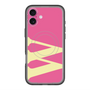 スリムプロテクションプレミアムケース with MagSafe［ オリジナル - initial color - W pink ］