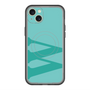 スリムプロテクションプレミアムケース with MagSafe［ オリジナル - initial color - W light green ］