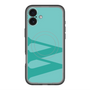 スリムプロテクションプレミアムケース with MagSafe［ オリジナル - initial color - W light green ］