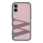 スリムプロテクションプレミアムケース with MagSafe［ オリジナル - initial color - W dusty pink ］
