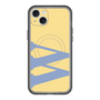 スリムプロテクションプレミアムケース with MagSafe［ オリジナル - initial color - W yellow ］
