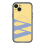 スリムプロテクションプレミアムケース with MagSafe［ オリジナル - initial color - W yellow ］